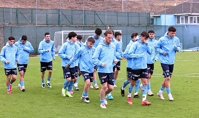 TRABZONSPOR'UN GENÇLERİNİN HEDEFİ ÜST TUR