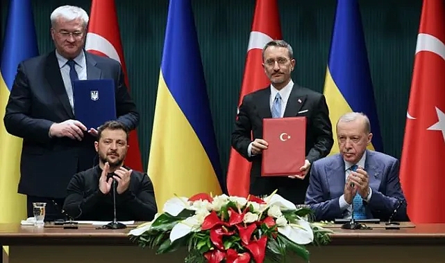 TÜRKİYE İLE UKRAYNA ARASINDA 2 ÖNEMLİ ANLAŞMA İMZALANDI