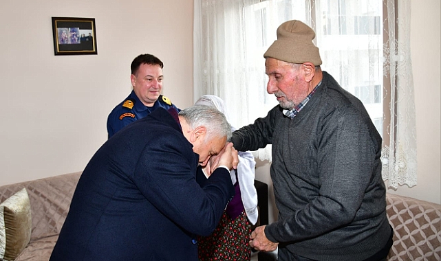 VALİ YILDIRIM'DAN ŞEHİT AİLELERİNE ZİYARET