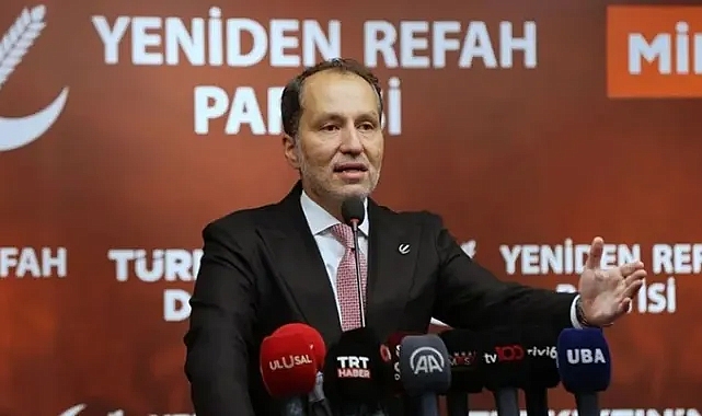 YENİDEN REFAH PARTİHİSİ CUMHURBAŞKANI ADAYINI AÇIKLADI