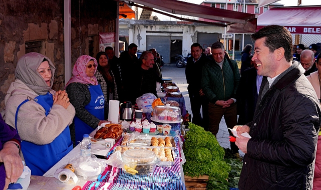 YENİLENEN KİREÇHANE KÖYÜ PAZARI HİZMETTE