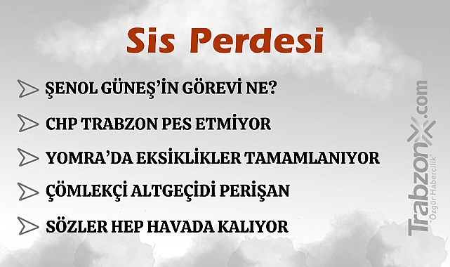 28.03.2025 SİS PERDESİ