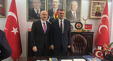 AK PARTİ HEYETİNDEN MHP'YE ÇIKARMA