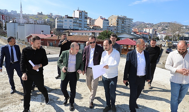 AKÇAABAT'TA DERELER ISLAH EDİLİYOR