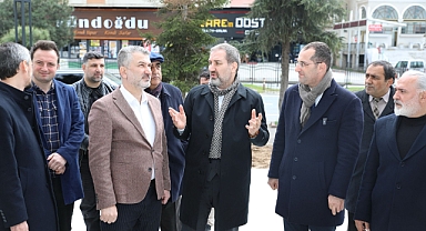 AKÇAABAT'TA YATIRIMLAR MERCEK ALTINDA 