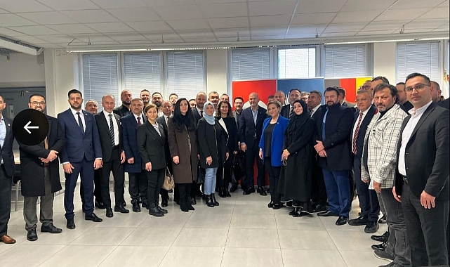 ALMANYA'DA SOYLU'YA BÜYÜK DESTEK