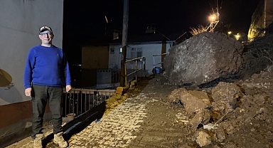 ARTVİN'DE KORKUTAN HEYELAN: FACİAYA RAMAK KALA 