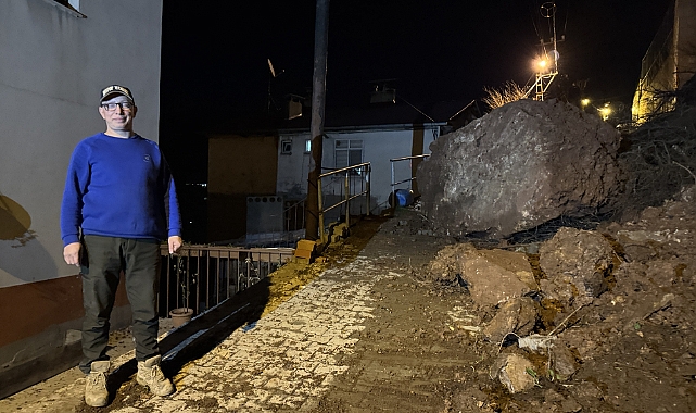 ARTVİN'DE KORKUTAN HEYELAN: FACİAYA RAMAK KALA