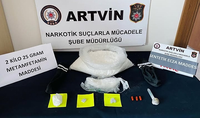 ARTVİN EMNİYETİNDEN ZEHİRE GEÇİT YOK