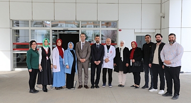 BAŞKAN EKİM: SAĞLIK ÇALIŞANLARIMIZIN HER ZAMAN YANINDAYIZ 