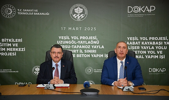 BÜYÜKŞEHİR'İN PROJELERİNE DOKAP’TAN 82 MİLYON TL HİBE