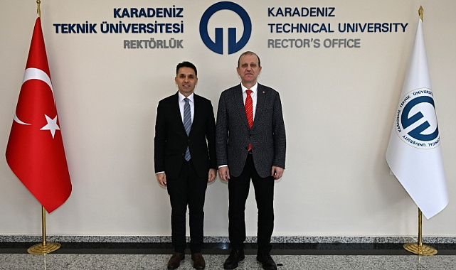 ÇAĞATAY'DAN REKTÖR ÇUVALCI VEDA ZİYARETİ