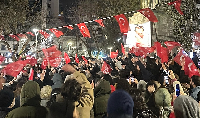CHP TRABZON İMAMOĞLU'NA DESTEK İÇİN SOKAK