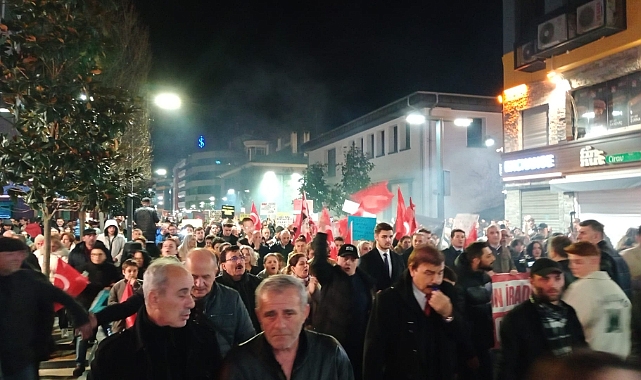 CHP TRABZON YİNE İMAMOĞLU İÇİN YÜRÜDÜ
