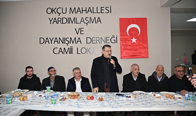 GENÇ OKÇULAR MAHALLESİ’NDE VATANDAŞLARLA BULUŞTU