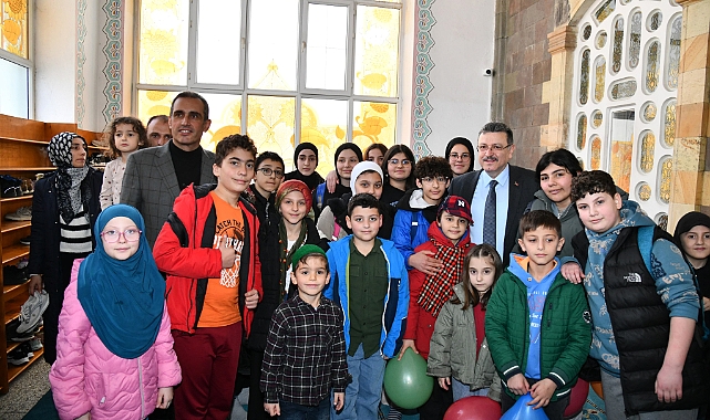 GENÇ TEKNE ORUCU ETKİNLİĞİNDE ÇOCUKLARLA BULUŞTU