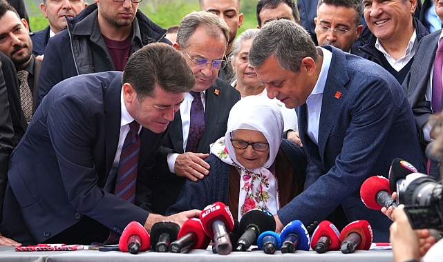 İMAMOĞLU'NA ÖZGÜRLÜK KAMPANYASI İMAMOĞLU'NUN KÖYÜNDEN BAŞLATILDI