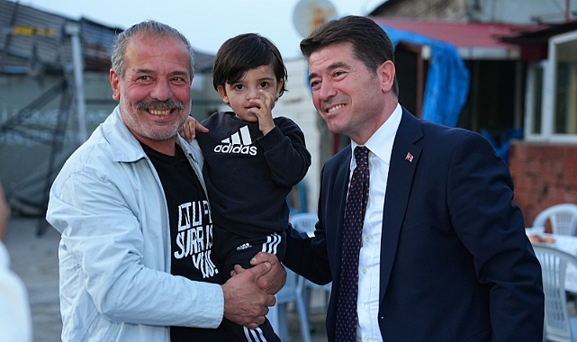 KAYA, ORUCUNU DEĞİRMENDERE VE SANAYİ MAHALLESİ SAKİNLERİYLE BİRLİKTE AÇTI