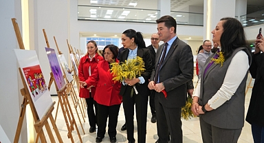 ORTAHİSAR BELEDİYESİ'NDEN KADINLAR GÜNÜNE ANLAMLI SERGİ