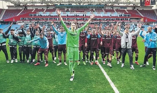 REKOR KIRAN TRABZONSPOR'A UEFA'DAN TEBRİK
