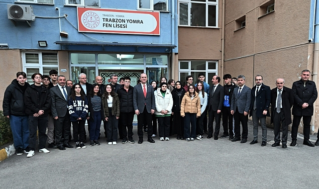 REKTÖR ÇUVALCI FEN LİSESİ ÖĞRENCİLERİ İLE BULUŞTU