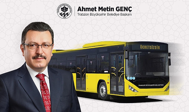 TRABZON'DA OTOBÜSLER BAYRAM BOYUNCA ÜCRETSİZ