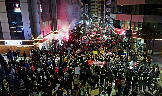 TRABZON SOKAKLARI İMAMOĞLU SESLERİYLE YANKILANDI