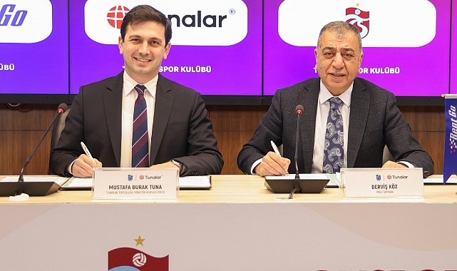 TRABZONSPOR'DA SPONSORLUK ANLAŞMASI... RENT GO İLE 3 YILLIK SÖZLEŞME