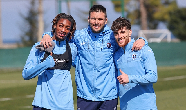 TRABZONSPOR KONYA MAÇININ HAZIRLIKLARINI TAMAMLADI