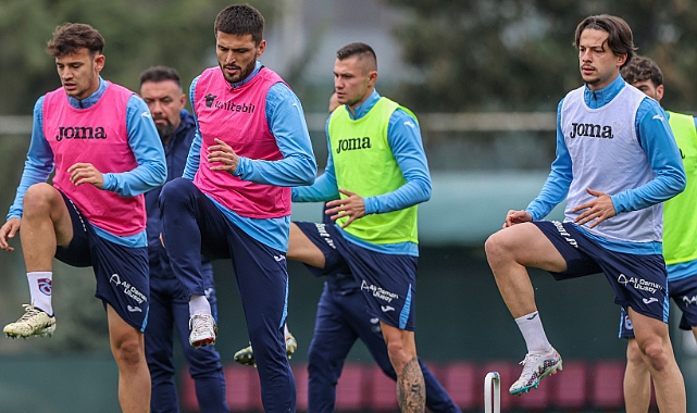 TRABZONSPOR TAKTİK ÇALIŞTI