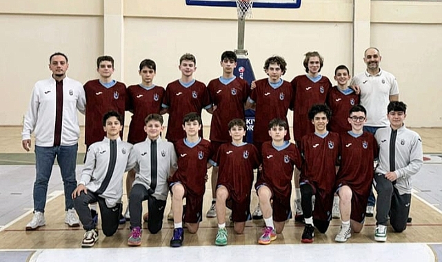 TRABZONSPOR U14 BASKETBOL TAKIMI FİNAL MAÇINA ÇIKIYOR