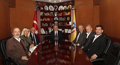 TTL 100'ÜNCÜ YIL KUTLAMA KURULU ÜYELERİNDEN BORSAYA ZİYARET 