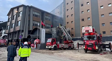 ULUDAĞ'DA OTEL YANGINI: 1 ÖLÜ