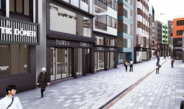 UZUN SOKAK YENİ BİR ÇEHREYE KAVUŞACAK