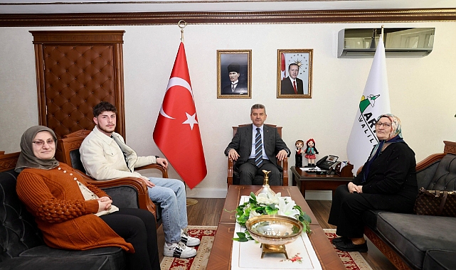 VALİ ERGÜN ŞEHİT AİELELERİYLE BİR ARAYA GELDİ