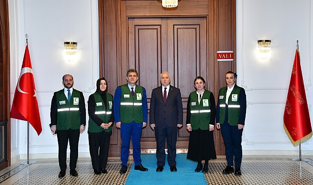 YEŞİLAY TRABZON ŞUBE BAŞKANI GÜNER'DEN VALİ YILDIRIM'A ZİYARET