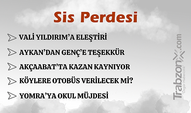 13.04.2025 SİS PERDESİ