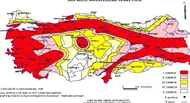 AFAD DEPREM RİSK HARİTASINI YAYINLADI... TRABZON RİSKLİ BÖLGEDE Mİ? 