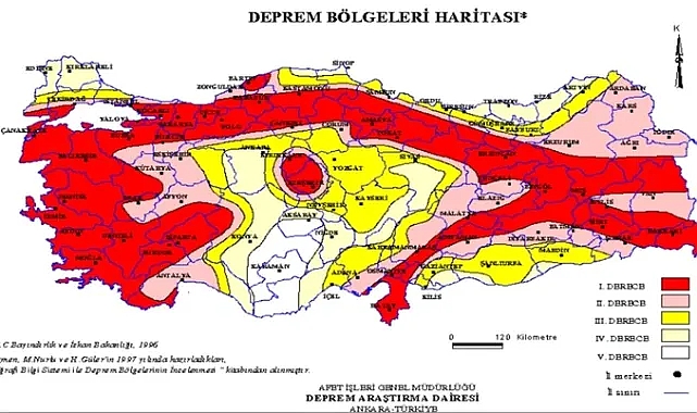 AFAD DEPREM RİSK HARİTASINI YAYINLADI... TRABZON RİSKLİ BÖLGEDE Mİ?