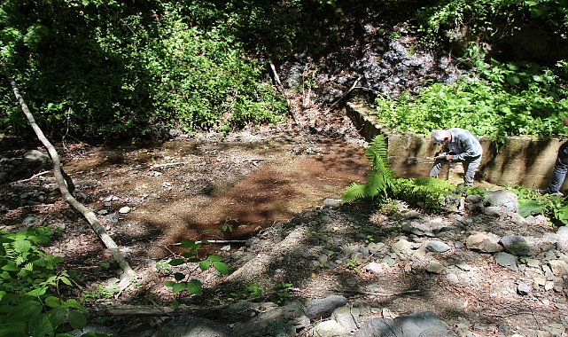 ARAKLI'NIN PERVANE MAHALLESİ'NDE İÇME SUYU KRİZİ... TİSKİ GÖREVE!