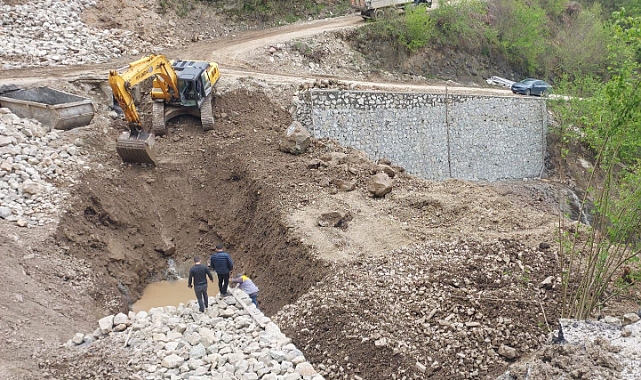 BAŞKAN BİLGİN: ARSİN'İMİZİN HER KÖŞESİNE HİZMET GÖTÜRÜYORUZ
