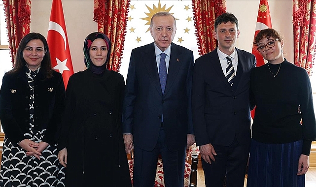 CUMHURBAŞKANI ERDOĞAN, MİNGUZZİ AİLESİNİ KABUL ETTİ