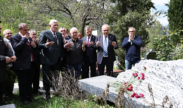 DERVİŞOĞLU'NDAN ÖZKAN SÜMER'İN KABRİNE ZİYARET