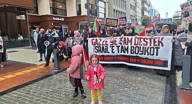 DİRENİŞ ÇADIRI EYLEMCİLERİNDEN İKTİDARA FİLİSTİN KONUSUNDA UYARILAR