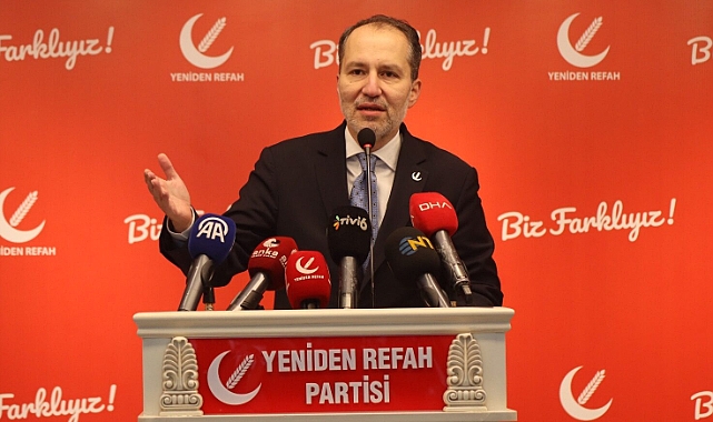 ERBAKAN: KÜRESEL GÜÇLERİN YENİ OYUNU İKLİM KANUNA'NA KARŞI ÇIKIYORUZ