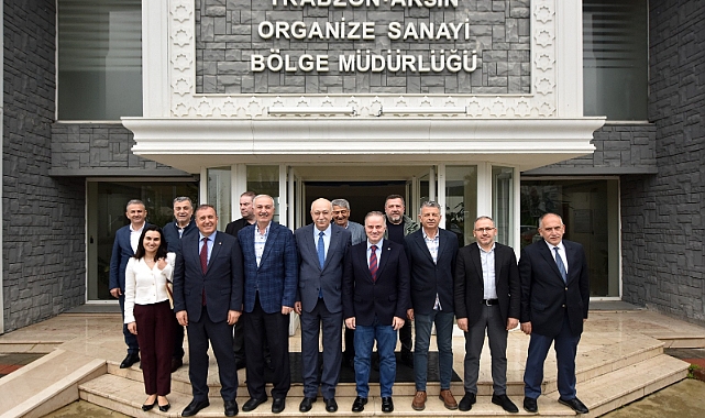 GÜRCİSTAN BAŞKONSOLOSU İASHVİLİ'DEN ARSİN OSB'YE ZİYARET