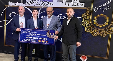 HAFIZ OSMAN TÜRKİYE BİRİNCİSİ... TRABZON'UN GURURU OLDU 