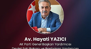 HAYATİ YAZICI TRABZON'DA GENÇLERLE BULUŞACAK