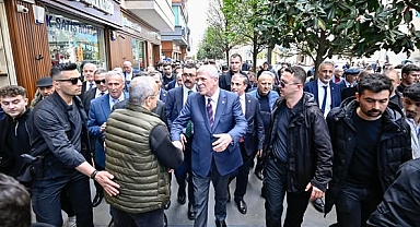 İYİ PARTİ LİDERİ DERVİŞOĞLU'NA TRABZON'DA BÜYÜK İLGİ 