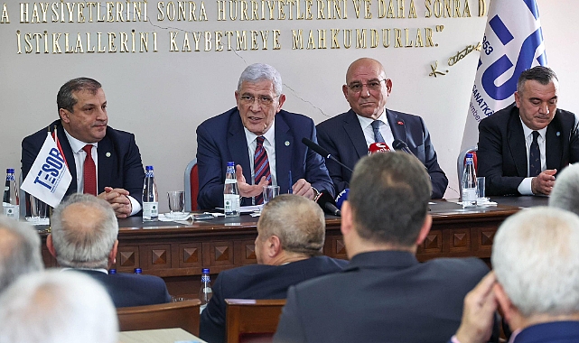 İYİ PARTİ LİDERİNDEN TESOB'A ZİYARET